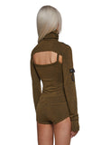 Outro Knit Romper And Shrug Set