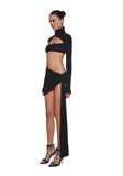 Dreamland Dancer Bodycon Dress - Black