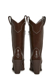 Basic Present Perfect Cowgirl Boot - Brown