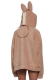 Labubu Sherpa Jacket - Beige