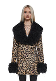 Champagne Showers Leopard Coat