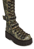 Camo Knee High Boots