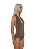 Outro Romper With Bullet Chain