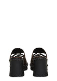 Feeling Good Platform Mules - Brown