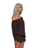 Milana Mini Dress - Brown