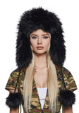 Popular Elite Faux Fur Hat - Black