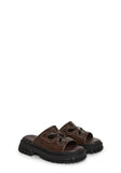 Feeling Good Platform Slides - Brown