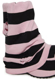 Snuggle Lifestyle Platform Boots - Striped