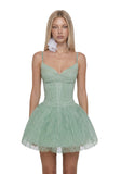 Sage Garden Lace Dress