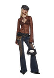 Gossip Queen Top And Shrug Set