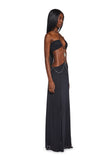 Dance Pulse Maxi Dress - Black