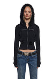 Logo Hoodie With Faux Fur Trim