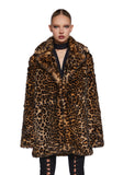 Hunt You Down Leopard Faux Fur Jacket