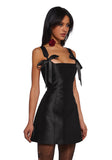 Pixie Stardust Mini Dress - Black