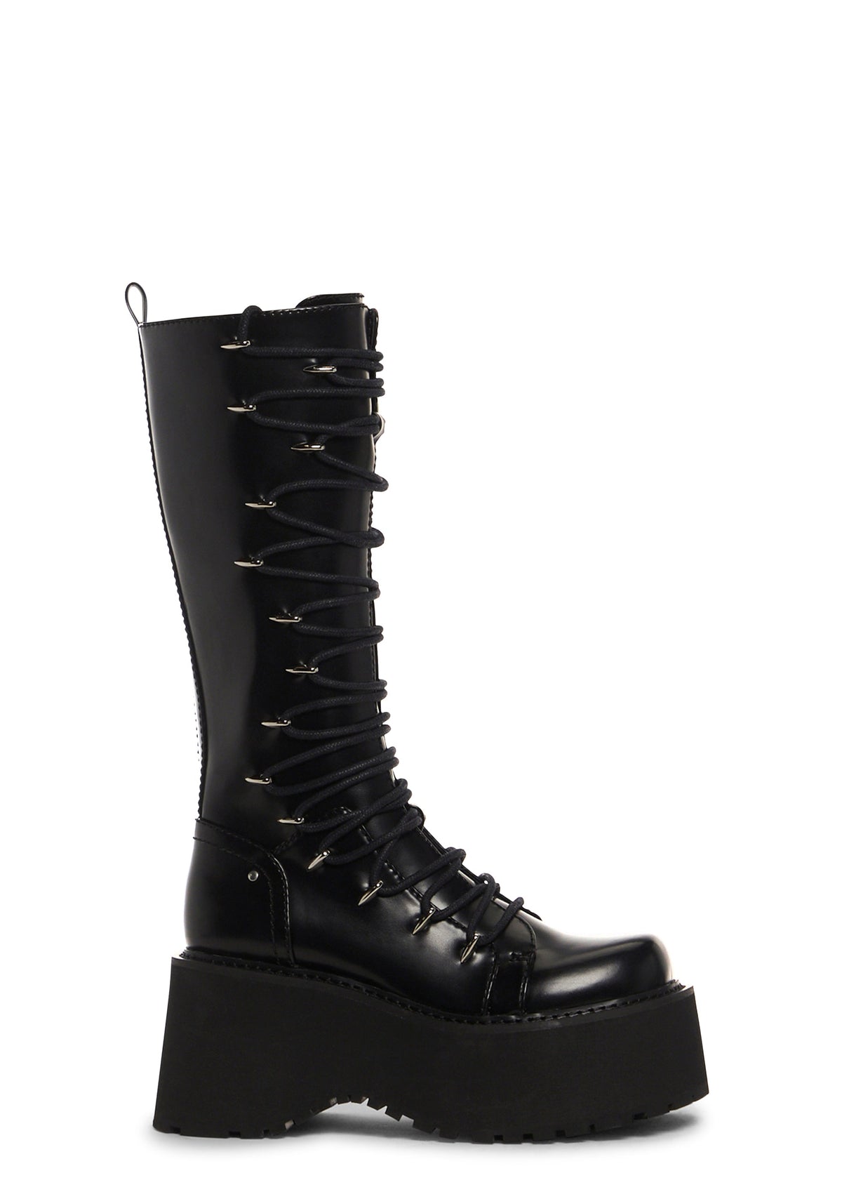 Glam Grit Knee High Boots