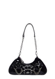 Ciska Brass Knuckle Shoulder Bag