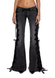 Across The Crowd Flare Jeans