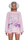 Paws And Surprises Intarsia Sweater