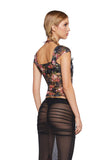 Bloom At Night Lace Top