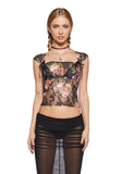 Bloom At Night Lace Top
