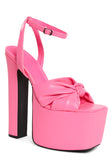 Cheers To U Platform Sandals - Pink
