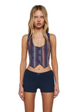 Soho Chic Striped Vest
