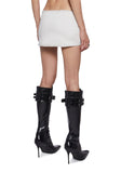 Sofie Belted Skirt - White