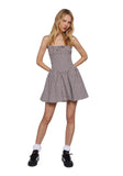 Dream Click Gingham Dress