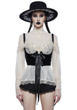 Fall From Grace Velvet Underbust Corset