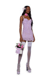 I'm Baby Mini Slip Dress - Purple