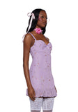 I'm Baby Mini Slip Dress - Purple
